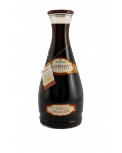 Tomai Merlot 1L Rotwein Flasche Moldawien